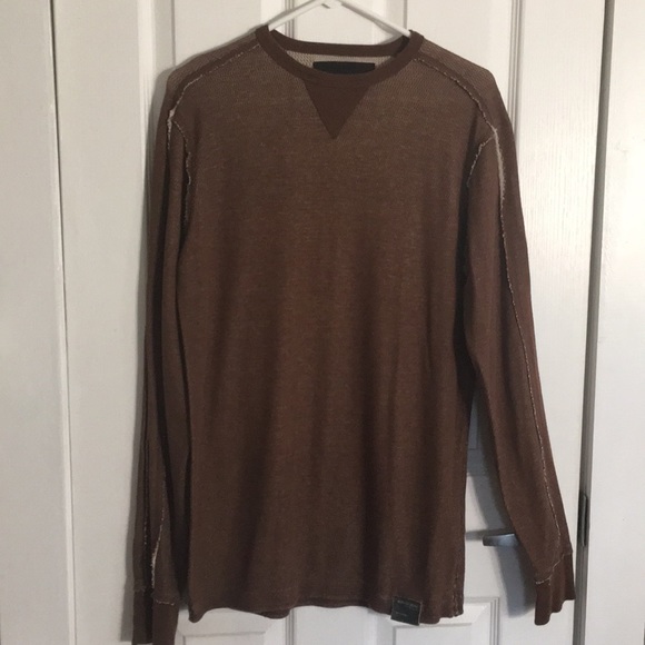 Nautica Other - Nautica Jean Co. Dark Brown light thermal long sleeve shirt, medium EUC